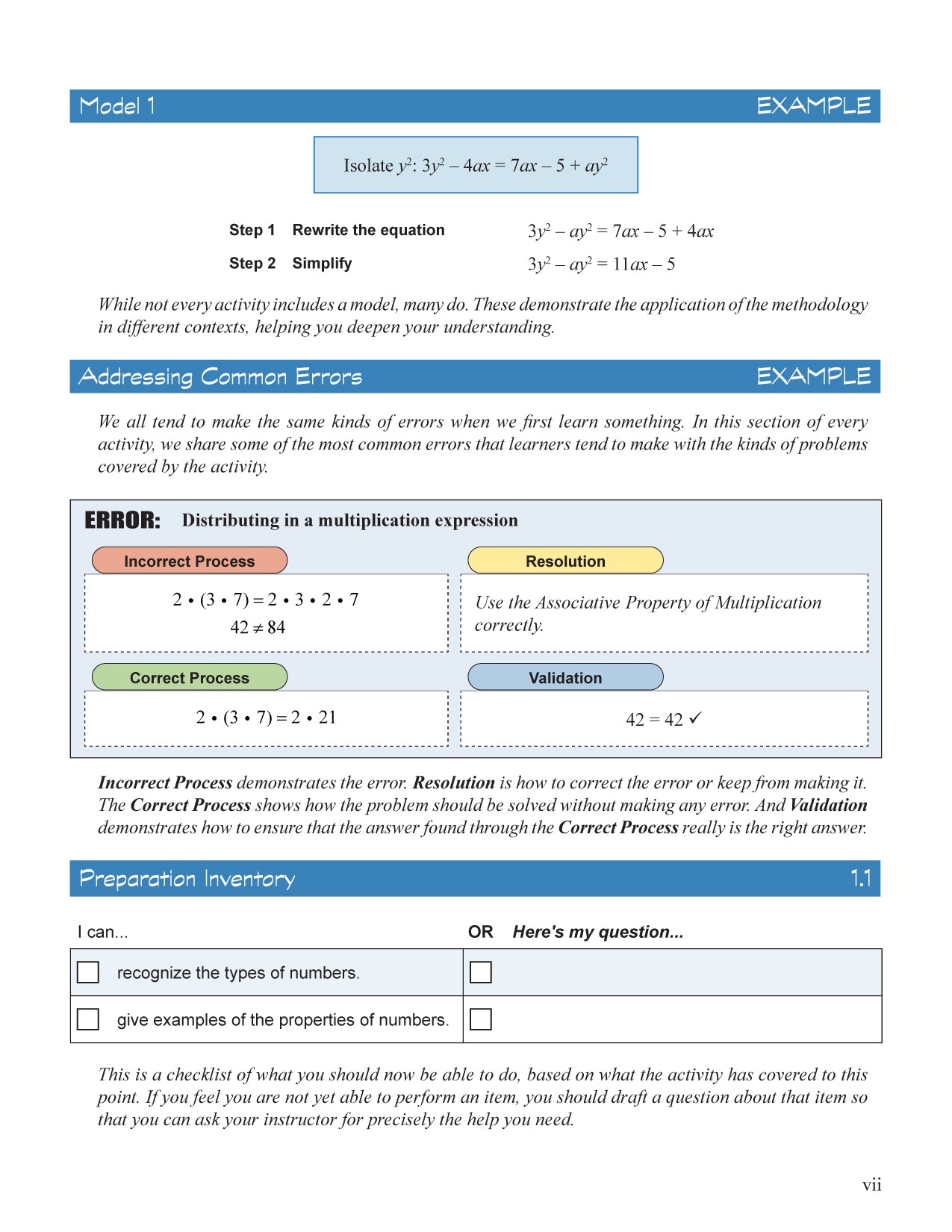 Foundations of Algebra: Active Learning Textbook